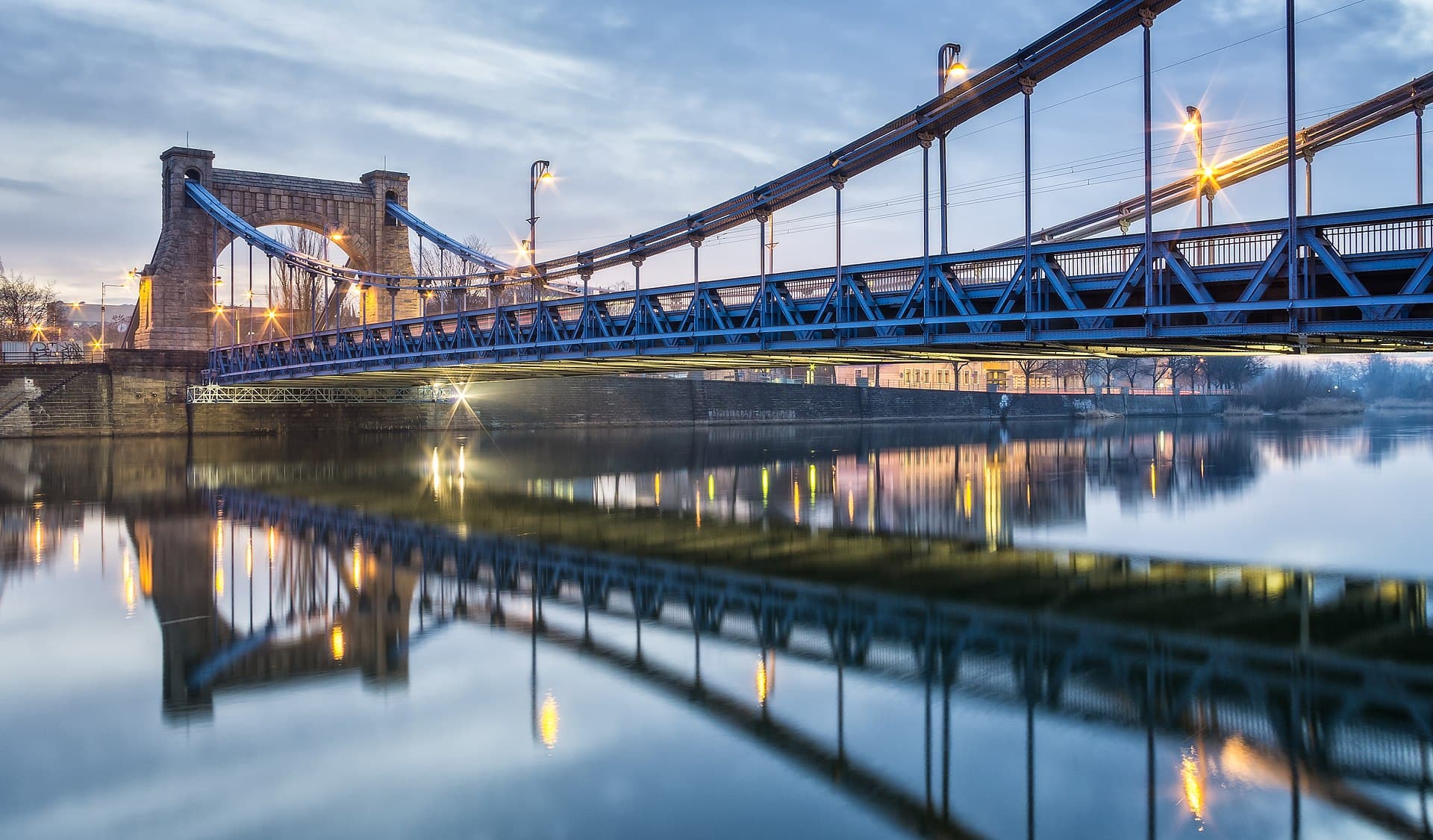 Wroclaw city view in Poland.